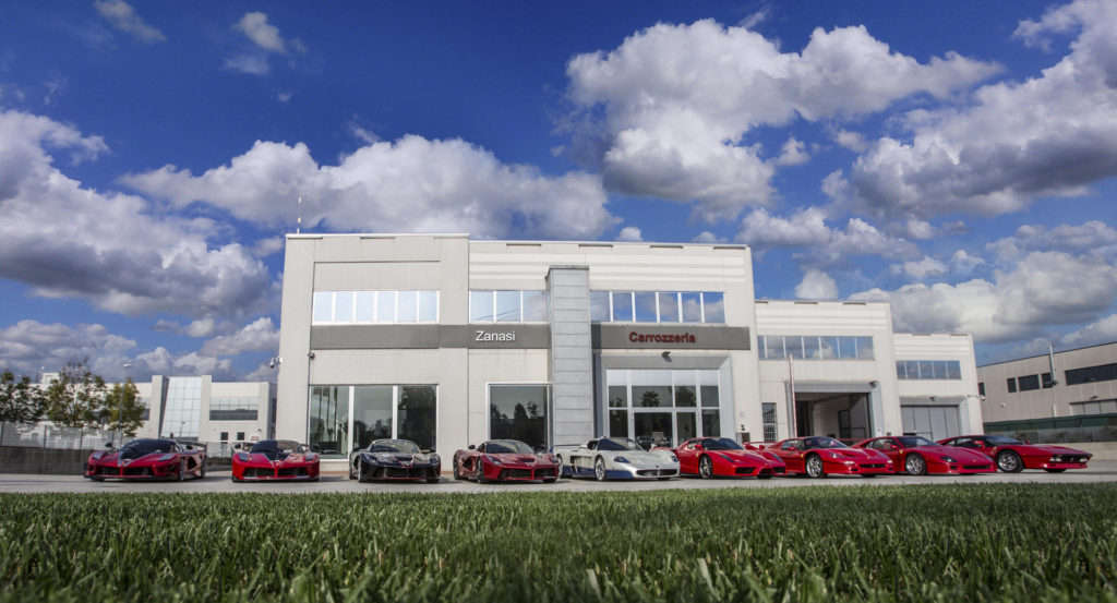 Esterno grande La sede di via Farina Zanasi group 2019